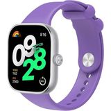 Nezih Case Xiaomi Redmi Watch 4 / 5 / 6 / Band 8 Pro / Uyumlu Tasarım Spor Jel Silikon Kordon - Açık Mor