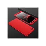Nezih Case Xiaomi Redmi Y1 Lite Uyumlu Sert Silikon Kılıf, Mat Görünüm Ultra İnce, Kırmızı