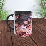 Nezuko Kamado Demon Slayer Anime Tasarım Kupa - Hediyelik Kupa - Baskılı Kupa - 001 - Beyaz - 300 ml