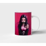 Nezuko Kamado Demon Slayer Anime Tasarım Kupa - Hediyelik Kupa - Baskılı Kupa - 1 Adet - 300 ml