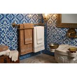 Nf Natural Fabrica % 100 Pamuk Banyo ve Hamam Havlu Seti Aile Seti Çeyizlik 4'lü Set - Kahverengi - Krem - 70 x 140 cm