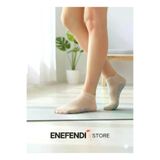 NF ND ENEFENDİ YOGAEKO Kaydırmaz Unisex Yoga, Pilates, Tavaf Çorabı | Spor Patik Çorap |Bej 36-40