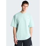 NF0A8GA0G701-M SUN OVERSIZE-GRAPHIC Açık Yeşil Regular Fit Baskılı Erkek T-Shirt