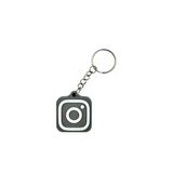 NFC Anahtarlık - İnstagram Anahtarlık Gri (Orta Boy 3,5 cm)
