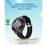 Nfc Destekli Akıllı Saat Amoled Ekranlı Şık Tasarım