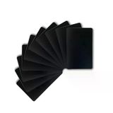 NFC Kart Siyah NTAG213 Beyaz Kenar - 10 ADET