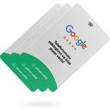 Nfc ve Qr Kodlu Google Yorum ve Puanlama Kartı 3'lü Paket