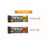 Nfest Yer Fıstık Ve Kakao Yüksek Protein Bar Deneme Paketi 50G X 12 Adet