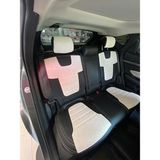 NfsAuto Hyundai Tucson Oto Koltuk Kılıfı - Beyaz - Siyah