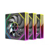 Ng-D120b 3X Argb Pwm 120Mm Kasa Fanı Siyah