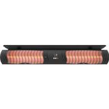 NG201-1-3000-NG MONOBLOK ELEKTRİKLİ ISITICI KUMANDALI SİYAH MTN-ES-3000W