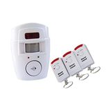 NG300-3 Kumandalı Kablosuz Hareket Dedektörlü Alarm Seti, Kumandalı Ev Alarmı, Hırsız Alarmı, Hırsız Alarm Sistemi - standart