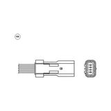 NGK 92056 LAMBDA SENSÖRÜ 12- PT.208-C3-C ELYSEE 1.2vti