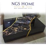 Ngs Home Orta Sehpa - SİYAH MERMER DESEN