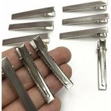 Ngüzel 30'lu 4.5 cm Nikel Kaplama Timsa Toka Klips, Pens Toka, Timsah Toka, Saç Tokası - Renkli