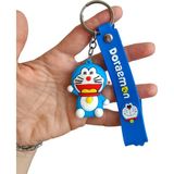 Ngüzel Doraemon Sevimli Kedi Figürü Anahtarlık Aksesuar Çanta Süsü Silikon 3D Aksiyon Figürü 1 Adet