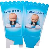 Ngüzel Party Patron Bebek Mısır, Cips Kutusu (Boss Baby Popcorn) 16'lı