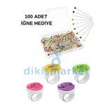 NGV Mıknatıs Iğnedanlık Manyetik Terzi Iğnelik 1 Kutu Iğne Hediye!
