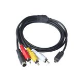 NHR Sony uyumlu Kamera audio video AV-RCA ses ve görüntü Kablosu