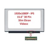 Ni-On Hp Zbook 15 G5 Mobil Iş Istasyonu Uyumlu LCD Ekran - Panel (15.6" Slim LED 30 Pin Full Hd Ips)Ekran Bandı Yanında Verilmektedir.
