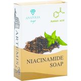 Niacinamide Sabunu, Azelaik Asit Cilt Aydınlatıcı Siyah Nokta Gözenek Çay Ağacı Anti Acne 1 A - Çok Renkli