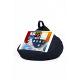 Niateks Design Marketing Sewing House iPoof Siyah Tablet, iPad, E-Okuyucu ve Kitap Yastığı - Su itici Duck Kumaş, Kutulu