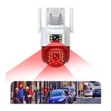 Nice Akıllı Çift Kamera PTZ Hızlı Hareket Full Hd Kamera,Kolay Kurulum,Güçlü Gece Görüşü,Akıllı Canlı Takip Sistemi,Çift Taraflı Ses