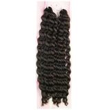 Nice Bulk Afro Su Dalgası Saç - Kahverengi Nicebulk-4