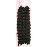 Nice Bulk Afro Su Dalgası Saç - Koyu Kestane Nicebulk-2