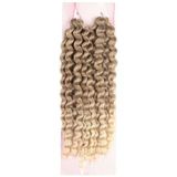 Nice Bulk Afro Su Dalgası Saç - Küllü Kumral / Platin Ombreli Nicebulk-12/613