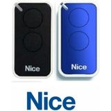 Nice Era Inti 2 Kanallı Otomatik Kapı Kumandası 1 Siyah-1 Mavi Ergonomik Yapı ile Güvenli - SİYAH-MAVİ