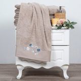 Nice Home Art Bella Banyo Havlusu 70X140 - 70 x 140 cm - Bej