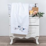 Nice Home Art Bella Banyo Havlusu 70X140 - 70 x 140 cm - Beyaz