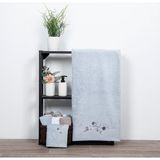 Nice Home Art Bella Banyo Havlusu 90X150 - 90 x 150 cm - Mavi