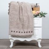 Nice Home Art Lunga Banyo Havlusu 70X140 - 70 x 140 cm - Bej