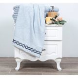 Nice Home Art Messa Banyo Havlusu 70X140 - 70 x 140 cm - Mavi