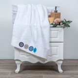 Nice Home Art Ruga Banyo Havlusu 70X140 - 70 x 140 cm - Beyaz