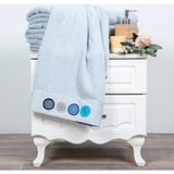 Nice Home Art Ruga Banyo Havlusu 70X140 - 70 x 140 cm - Mavi