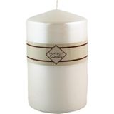 Nice Home Art Silindir Mum 10CM - Antik Beyaz
