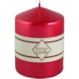 Nice Home Art Silindir Mum 10CM - Fuşya