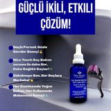 NİCE TOUCH KOZMETİK1 Adet Saç Serum , Saç Vitamini+ 1 Adet Dermaroller - Saç Bakım Serum +Dermaroller