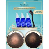 NİCE TOUCH KOZMETİK3 Adet Saç Serum , Saç Vitamini+ 1 Adet Dermarroler - Saç Bakım Serum Dermaroller