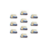 Niceplast Dil Çubuğu Ahşap Maket Çubukları 2 X 14 Cm. - 50 Adetlik 10 Paket