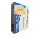 Niceplast Dil Çubuğu Ahşap Maket Çubukları 2 X 14 Cm. - 50 Adetlik Paket