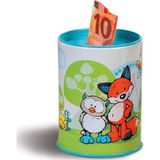 Nici Ff12 Tilki-Baykuş Metal Kumbara
