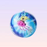 Nickelodeon Sünger Bob Kare Pantolon Figürlü Deniz Topu 30 cm Renkli ve Dayanıklı Tasarım