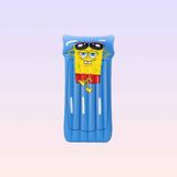 Nickelodeon Sünger Bob Kare Pantolon Figürlü Deniz Yatağı Renkli Çocuklar İçin Dayanıklı PVC Malzeme
