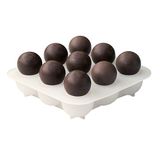 Nicole Bath Bombs silikon sabun kalıbı, 9 kat küresel şekil, kendin yap için, el yapımı, orta boy