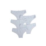 Nicoletta 91016-5_R01 Beyaz 5'li Paket Brazillian Kadın Külot