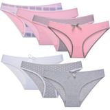 Nicoletta Kadın Külot 7'li Paket - XL - Somon
